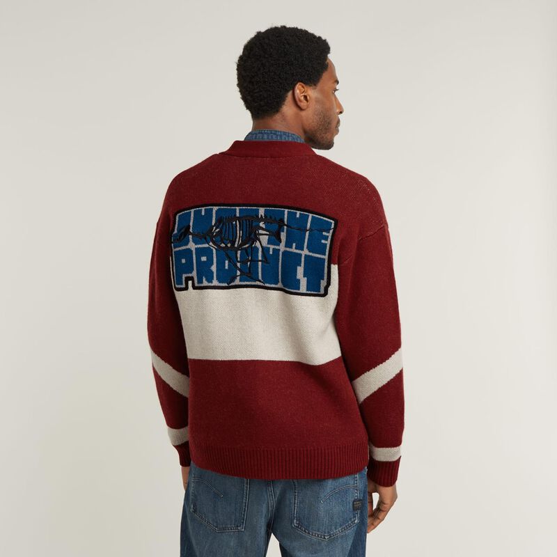 G-Star Holiday Loose Knitted Cardigan image number 1